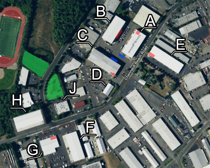 Electroimpact Campus Map